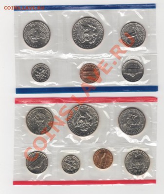 США набор монет УНК, 1981г, до 08.07.13г 22-00мск - 1981_02