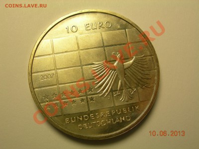 10 евро 2007г Германия  до 8.07.2013 в 22-00 по Москве - DSCN2548.JPG