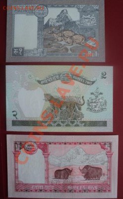 Банкноты Непал набор 1,2 и 5 рупий до 07.07 22.00 мск - DSC01889.JPG
