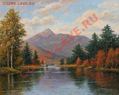Монеты с ГОРАМИ (любых стран) - chocorua_lake 1
