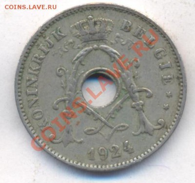 Бельгия 10 сантимов 1924 г.До 6.07.13 г. 22-00 МСК . - бел24
