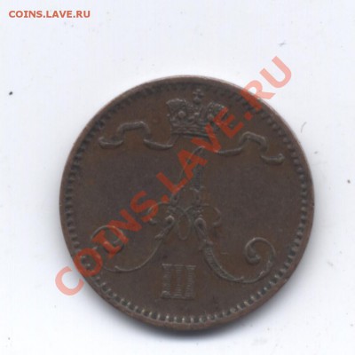 1 пенни 1892 г Александр III - afiib 430