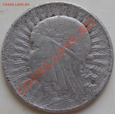 5 zlotych 1934 года Серебро Оценка - PC264628.JPG