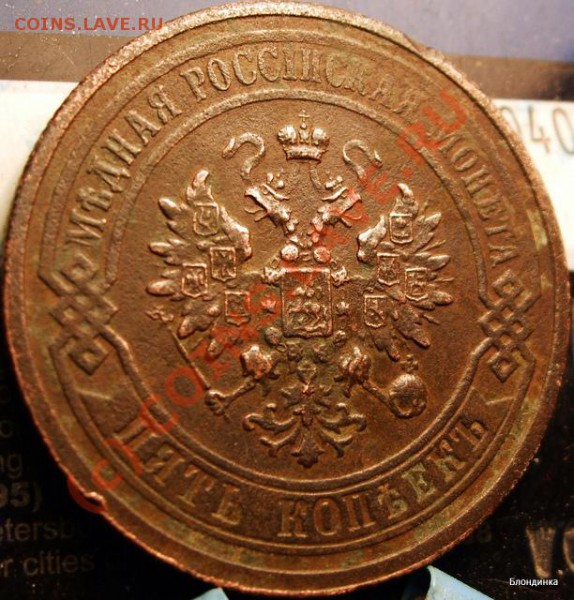 прошу оценить для продажи три 5 коп монеты империя - DSCF4589