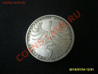 ФРГ: 5 МАРОК 1978г(225 лет со дня смерти Б.Ньюмана)!до 07.07 - S6000688.JPG