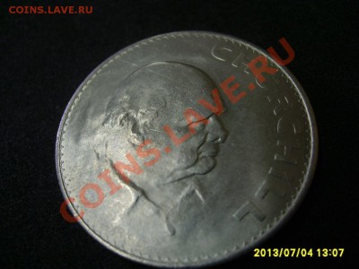 ВЕЛИКОБРИТАНИЯ : 1 КРОНА 1965 г ( ЧЕРЧИЛЛЬ)!до 07.07.2013 - S6000693.JPG