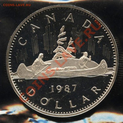 1 доллар 1987 каное - к1