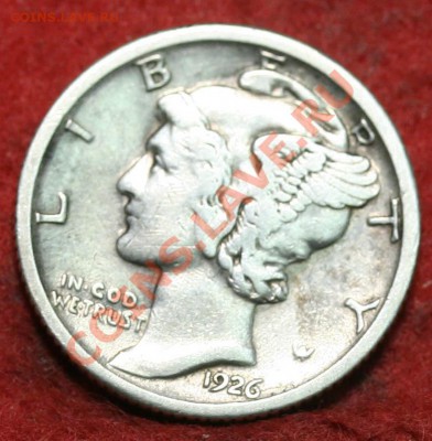 США, дайм 1926s. Оценка. - дайм2.JPG