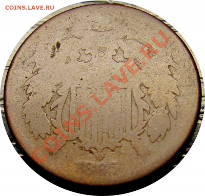 США. 2¢ 1865. Оценка. - 2с 1865 AG_3