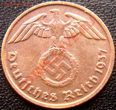 Германия (3-й Рейх)_2 рейхспфеннига 1937(D); до 04.07_22.02м - 5846