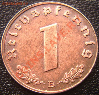 Германия (3-й Рейх)_1 рейхспфенниг 1939(В); до 04.07_22.06мс - 5841