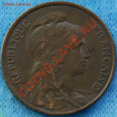 ФРАНЦИЯ - 5 сантимов 1916 - до 10 июля - 841