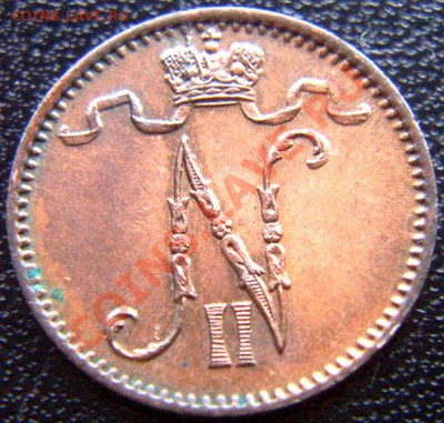 Царская Финляндия_1 пенни 1898. До 04.07_22.08мск - 5844