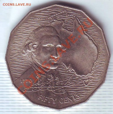 Австралия.50 Центов.1970.Капитан Кук. до 10 июля - 19790035.JPG