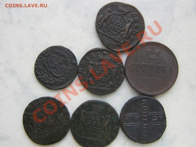 Деньги сибирь, копейка 1728 и 1865 - IMG_3185.JPG