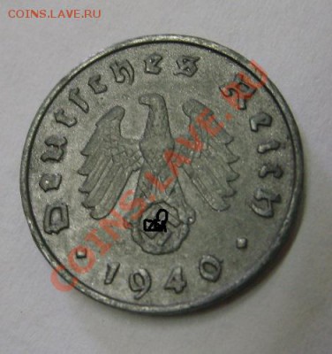 Третий Рейх,10 РЕЙХСПФЕННИГОВ 1940 А ( Zi )!!до 06.07.2013 - S6000741.JPG