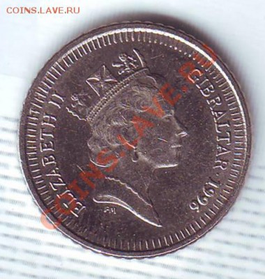Гибралтар.5 Пенсов.1996.Обезьяна. до 11 Июля - 19960019.JPG