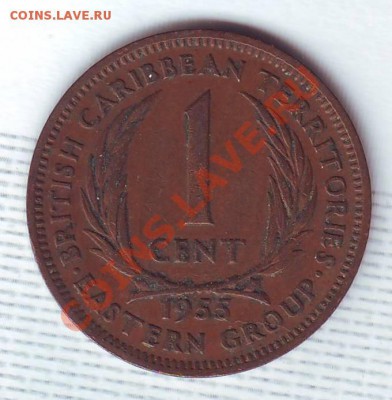 Брит.Кариб.Территории.1 Цент.1955. до 11 Июля - 19550022.JPG