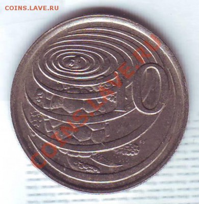 Кайманы.10 Центов.1982.Черепаха. до 11 Июля - 19820034.JPG