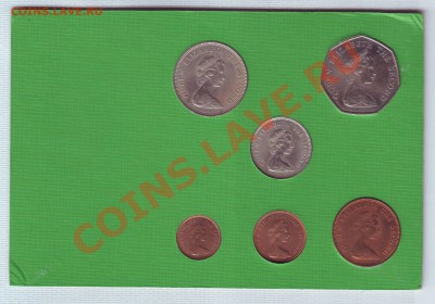 Фолкленды.Набор монет.1980г.UNC. до 11 Июля - 19800040.JPG