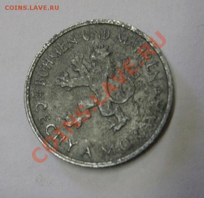 ЧЕХИЯ и МОРАВИЯ: 1 КРОНА 1943 г ( ЦИНК ) !до 07.07.2013 - S6000780.JPG