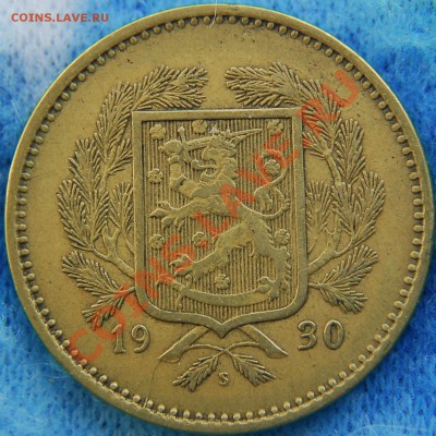 ФИНЛЯНДИЯ - 10 марок 1930 - до 11 июля - 066