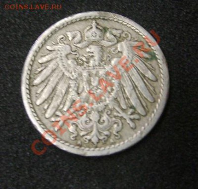 ГЕРМАНСКАЯ ИМПЕРИЯ,5 ПФЕННИГОВ 1908А !до 07.07.2013 - S6000788.JPG