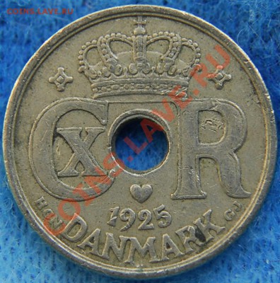 ДАНИЯ - 10 эре 1925 - до 11 июля - 076