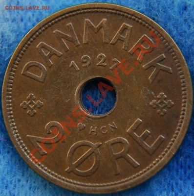 ДАНИЯ - 2 эре 1927 - до 11 июля - 077