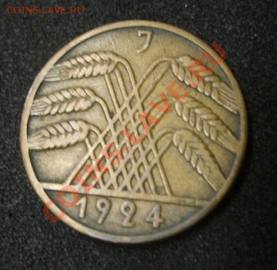 ГЕРМАНИЯ,10 РЕНТЕНПФЕННИГОВ 1924 J (бронза)!!до 7.07.2013 - S6000792.JPG