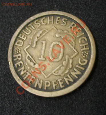 ГЕРМАНИЯ,10 РЕНТЕНПФЕННИГОВ 1924 J (бронза)!!до 7.07.2013 - S6000791.JPG