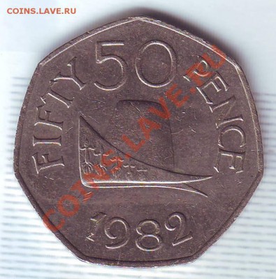 Гернси.50 Пенсов.1982. Шляпа. до 12 Июля - 19820037.JPG