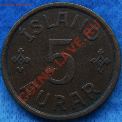 ИСЛАНДИЯ - 5 эйре 1931 - до 12 июля - 105