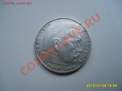 ГЕРМАНИЯ, 2 МАРКИ 1937 F (ГИНДЕБУРГ)!!до 8.07.2013 - S6000822.JPG