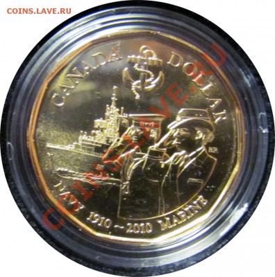 U81 Канада набор 100 лет ВМФ 1$ 2010 + сцепка марок 12.07 - U81 Nave Stamp Set_3