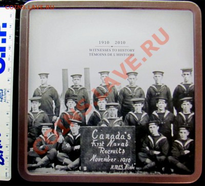 U81 Канада набор 100 лет ВМФ 1$ 2010 + сцепка марок 12.07 - U81 Nave Stamp Set_1