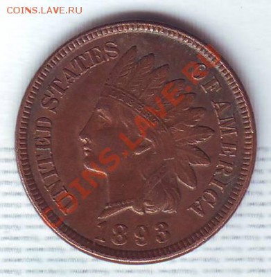 США.Цент.1893.Индеец.Хороший.до 13 Июля - 18930011.JPG