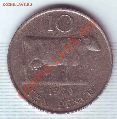 Гернси.10 пенсов.1979.Корова. до 14 Июля - 19790039.JPG