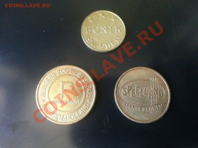 3 иностранных жетона: Speelland, Parkeermunt, Bonik - 20130708_145005 (Копировать)