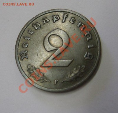 Третий Рейх, 2 РЕЙХСПФЕННИГА 1937 F (бронза )!!до 10.07.2013 - S6000081.JPG