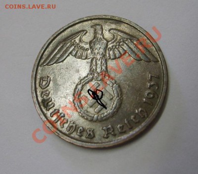 Третий Рейх, 2 РЕЙХСПФЕННИГА 1937 D (бронза )!!до 10.07.2013 - S6000078.JPG