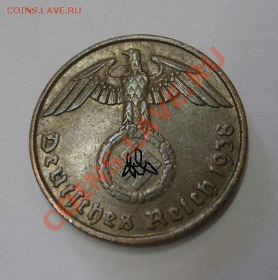 Третий Рейх, 2 РЕЙХСПФЕННИГА 1938 J (бронза )!!до 10.07.2013 - S6000084.JPG