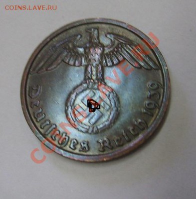 Третий Рейх, 2 РЕЙХСПФЕННИГА 1939 В (бронза )!!до 10.07.2013 - S6000070.JPG