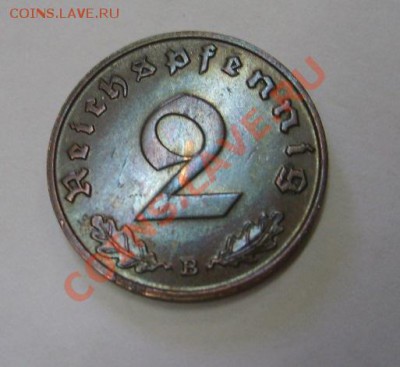 Третий Рейх, 2 РЕЙХСПФЕННИГА 1939 В (бронза )!!до 10.07.2013 - S6000069.JPG