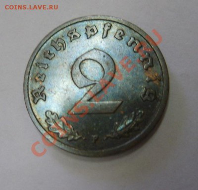 Третий Рейх, 2 РЕЙХСПФЕННИГА 1939 F (бронза )!!до 10.07.2013 - S6000073.JPG
