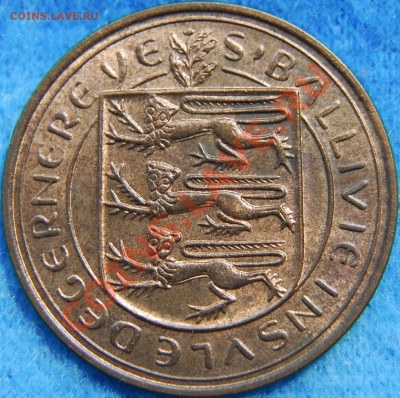 ГЕРНСИ - 8 дублонов 1956 - до 14 июля - 131