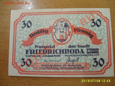 FRIEDRICHRODA i THUR,30 ПФЕННИГОВ !!до 11.07.2013 - S6000138.JPG