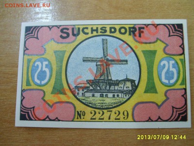 SUCHSDORF , 25 ПФЕННИГОВ 1921 г.!!до 11.07.2013 - S6000145.JPG