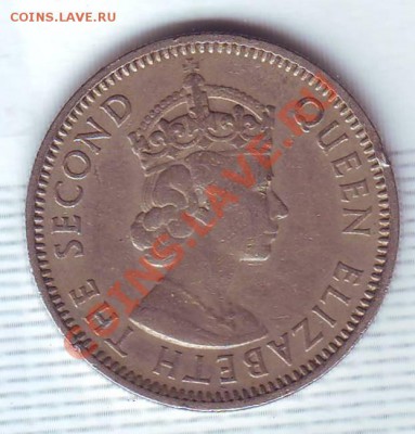 Брит.Кариб.Территории.25 Центов.1957.Парусник. до 15 Июля - 19570027.JPG