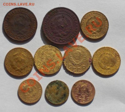 Лот ранних советов 1коп,2коп, 3коп, 5коп - 2сам..JPG